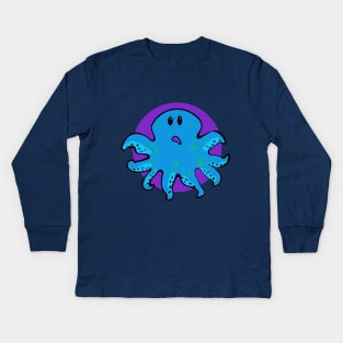 Cute baby octopus Kids Long Sleeve T-Shirt